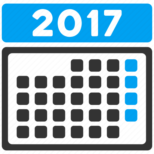 2017 calendar, appointment, grid, month, page, schedule, time table icon - Download on Iconfinder