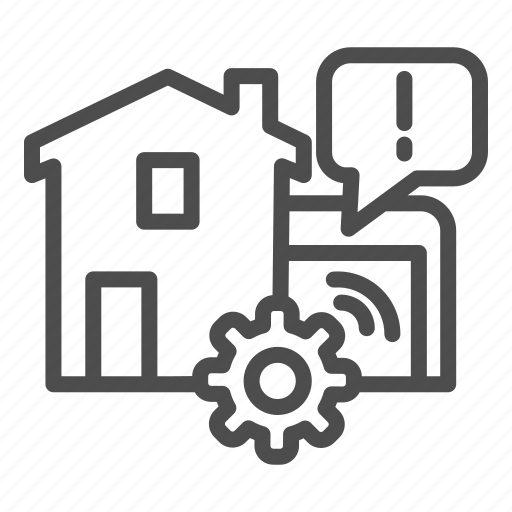 House, garage, gear, wrench, mechanic, building, real estate icon - Download on Iconfinder