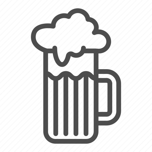 Alcohol, beer, pub, bar, mug, drink, froth icon - Download on Iconfinder
