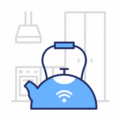 Kettle, kitchen, smart icon - Download on Iconfinder