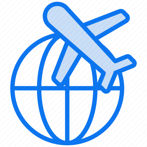 Travel, vacation, world-tour, international-travel, world-travel, airplane, holiday icon - Download on Iconfinder
