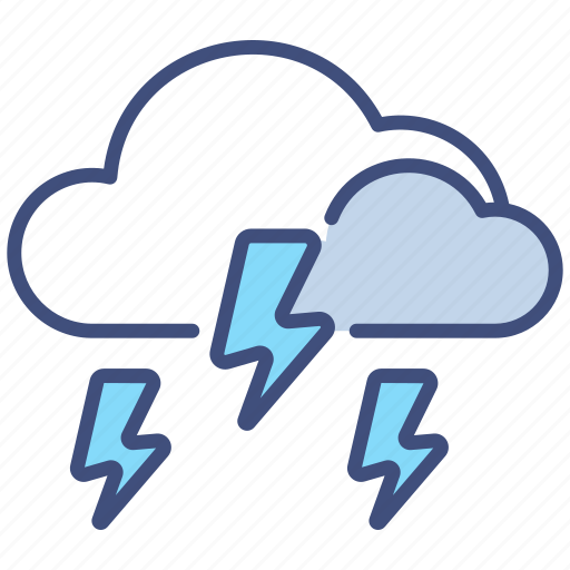 Storm, weather, cloud, rain, forecast, thunder, wind icon - Download on Iconfinder
