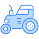 tractor, vehicle, agriculture, farming, farm, transport, construction, truck, machine