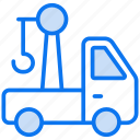 tow truck, truck, vehicle, transport, car, transportation, tow, crane-truck, automobile, crane