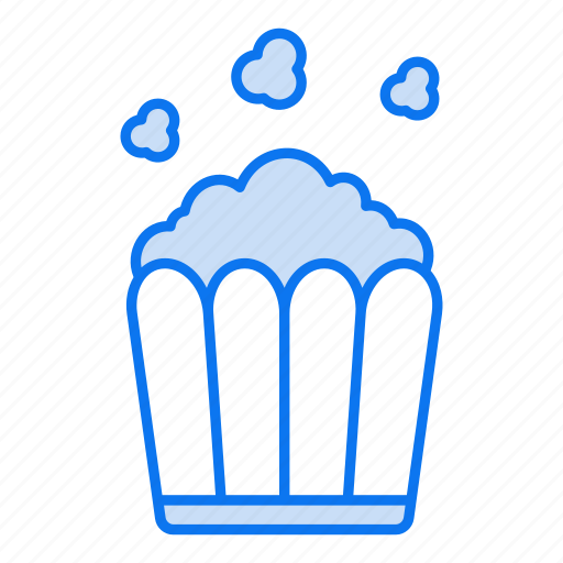 Popcorn, food, cinema, snack, movie, entertainment, corn icon - Download on Iconfinder