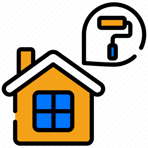 Renovation, repair, home, construction, house, work, tool icon - Download on Iconfinder