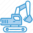 excavator, construction, crane, bulldozer, vehicle, machinery, equipment, heavy, lifter