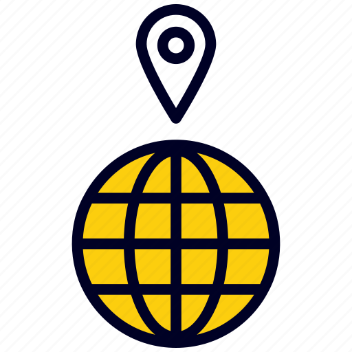 Geolocation, gps, navigation, location, map, pin, location-pointer icon - Download on Iconfinder