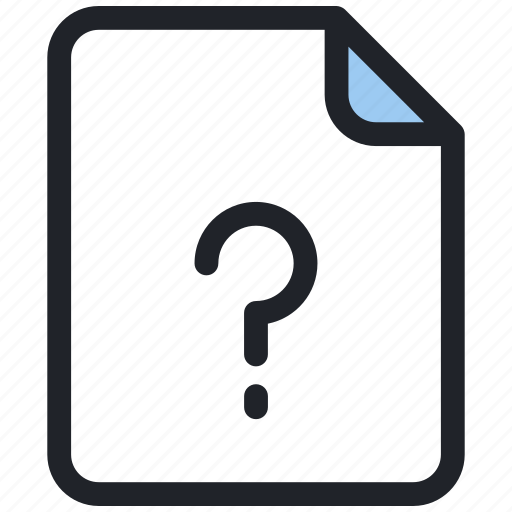 Question paper, exam sheet, question, questionnaire, faq, ask, reading icon - Download on Iconfinder