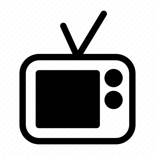 Televison, tv, news-anchor, news-reader, news-telecast, briadcasting, broadcast icon - Download on Iconfinder