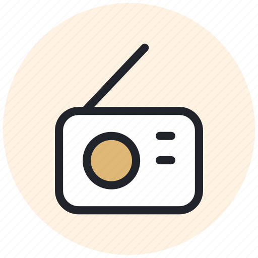 Radio, audio, music, communication, device, sound, antenna icon - Download on Iconfinder