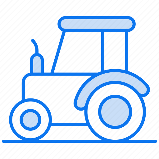 Tractor, vehicle, agriculture, farming, farm, transportation, construction icon - Download on Iconfinder