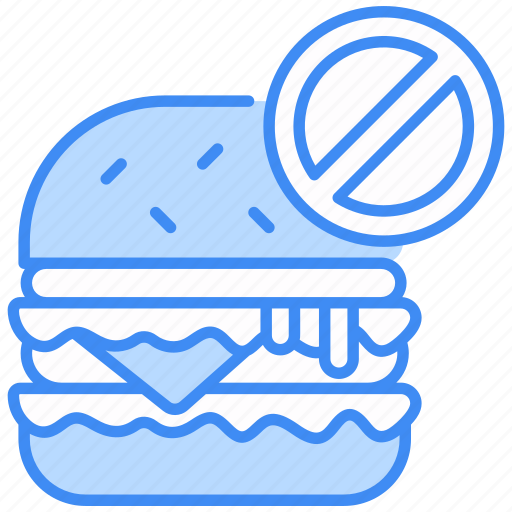 No junk food, no-fast-food, no-burger, no-food, food, forbidden, unhealthy-food icon - Download on Iconfinder