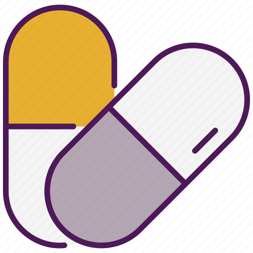 Capsule, medicine, medical, pills, drugs, drug, healthcare icon - Download on Iconfinder