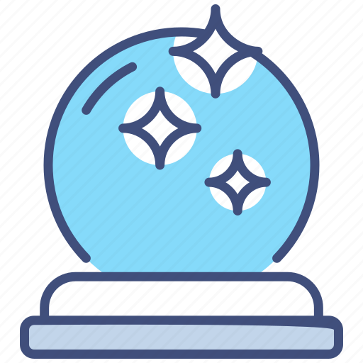 Crystal ball, decoration, christmas, magic, magic-ball, halloween, ball icon - Download on Iconfinder