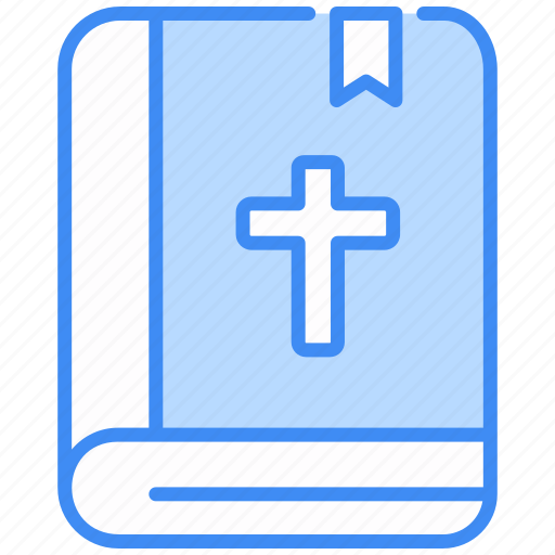Bible, book, religion, christian, holy, cross, religious icon - Download on Iconfinder