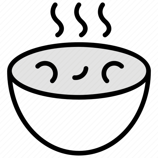 Soup, food, bowl, cooking, healthy, hot, restaurant icon - Download on Iconfinder
