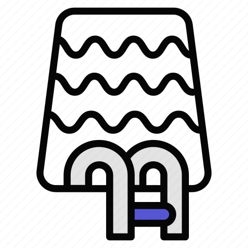Swimming pool, pool, swimming, water, summer, swim, vacation icon - Download on Iconfinder
