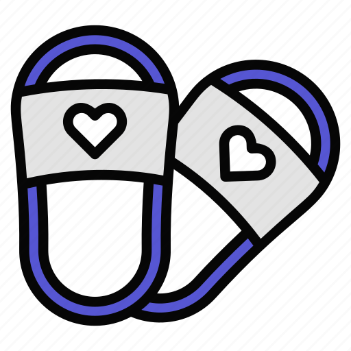 Slippers, footwear, sandals, fashion, slipper, flip-flops, summer icon - Download on Iconfinder
