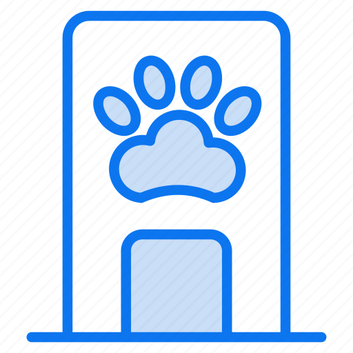 Pet hotel, pet, house, pet-house, daycare, animal, dog icon - Download on Iconfinder