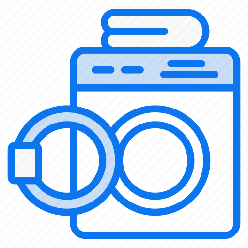 Laundry, washing, cleaning, machine, clothes, washing-machine, wash icon - Download on Iconfinder