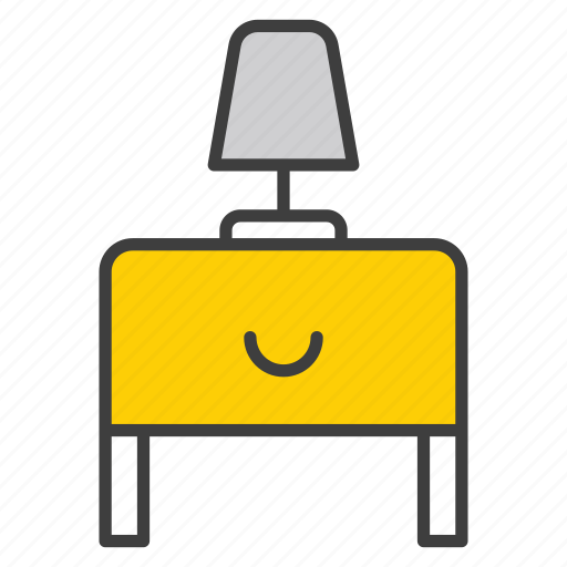Lamp, light, desk-lamp, study-lamp, bulb, night-lamp, furniture icon - Download on Iconfinder