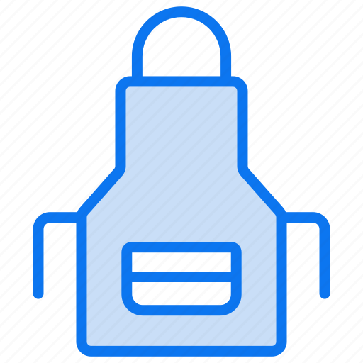 Apron, kitchen, chef, cook, cooking, food, kitchen wear icon - Download on Iconfinder