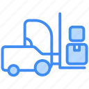 forklift, transport, vehicle, delivery, truck, logistic, warehouse, cargo, package