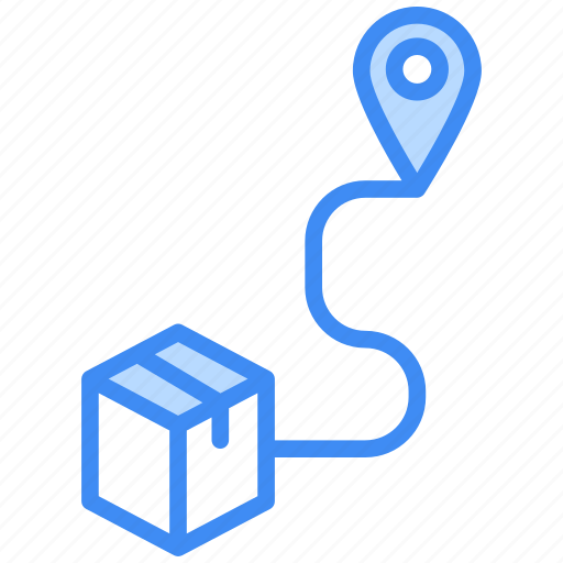 Cargo tracking, delivery, shipment-tracking, delivery-location, package, cargo-location, parcel icon - Download on Iconfinder