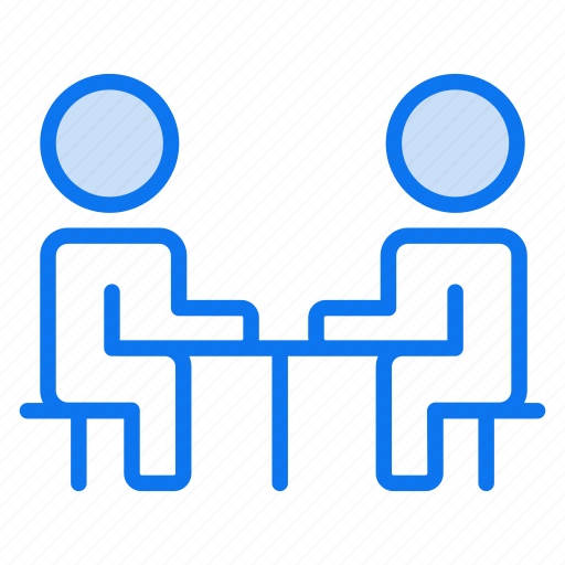 Meeting, business, businessman, discussion, people, communication, employee icon - Download on Iconfinder