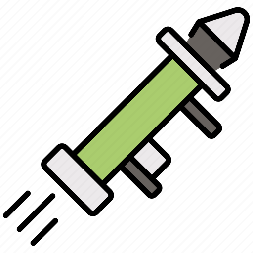 Launcher, rocket, weapon, military, startup, missile, boost icon - Download on Iconfinder