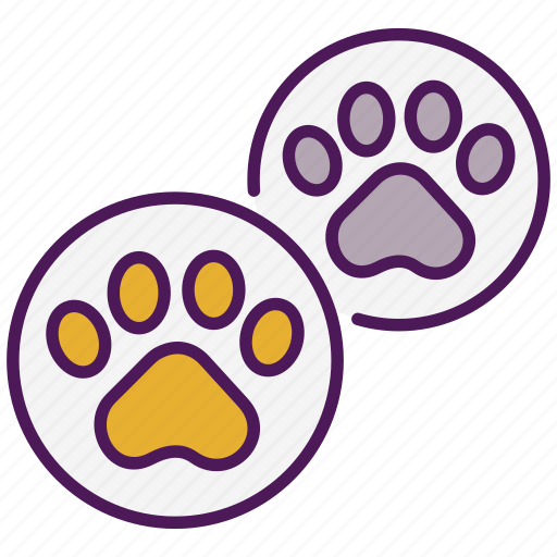 Paws, animal, pet, dog, cat, paw, pets icon - Download on Iconfinder