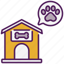 dog house, pet-house, house, pet, dog, animal, animal-house, pet-home, bone