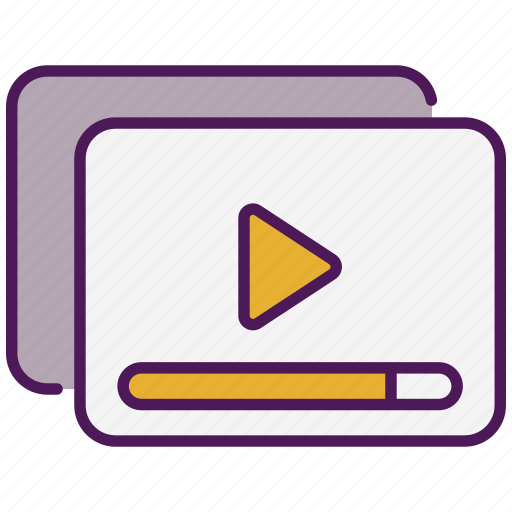 Video player, video, multimedia, video-streaming, online-video, media-player, player icon - Download on Iconfinder