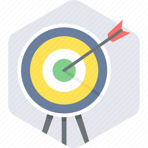 Target, aim, arrow, bullseye, center, goal, shoot icon - Download on Iconfinder