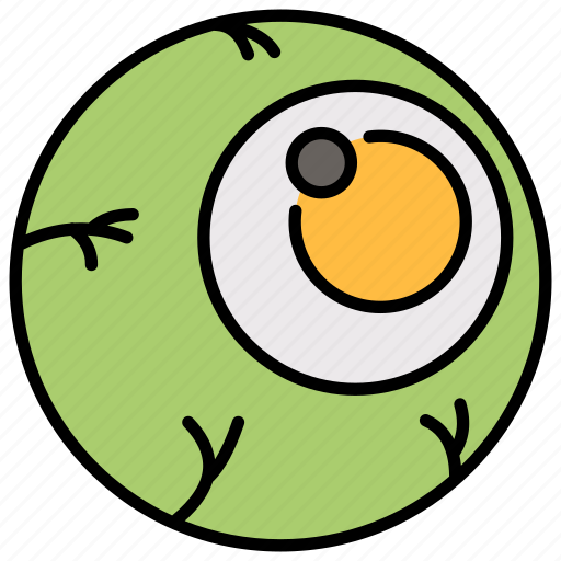 Eyeball, eye, halloween, scary, vision, horror, spooky icon - Download on Iconfinder