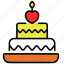 cake, dessert, sweet, food, bakery, delicious, celebration, birthday, party 