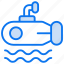 submarine, underwater, sea, ship, transport, nautical, vehicle, marine, anchor, boat 