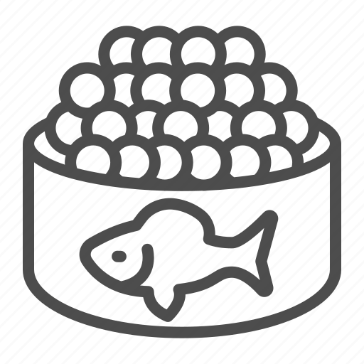 Can, caviar, fish, meal, eat, recipe icon - Download on Iconfinder