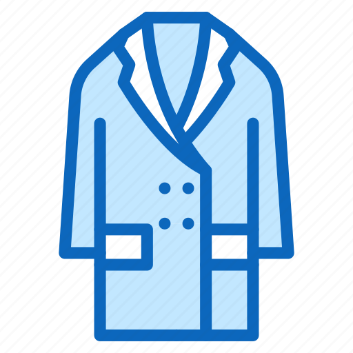 Clothes, coat, fashion, outerwear, overcoat, topcoat icon - Download on Iconfinder