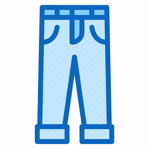 Clothes, denim, fashion, jeans, trousers icon - Download on Iconfinder
