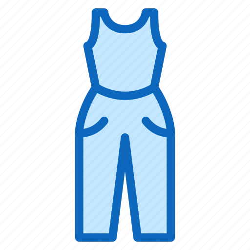 Clothes, denim, fashion, jumpsuit, overalls icon - Download on Iconfinder