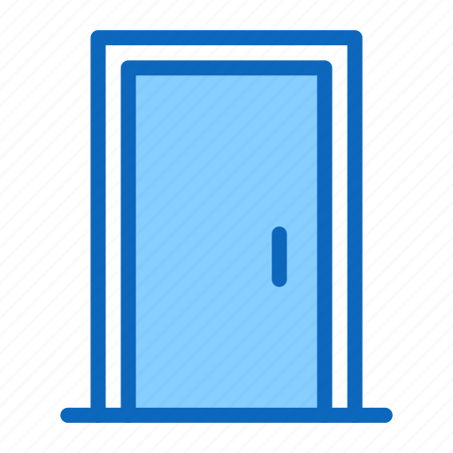 Closed, door, doorway icon - Download on Iconfinder