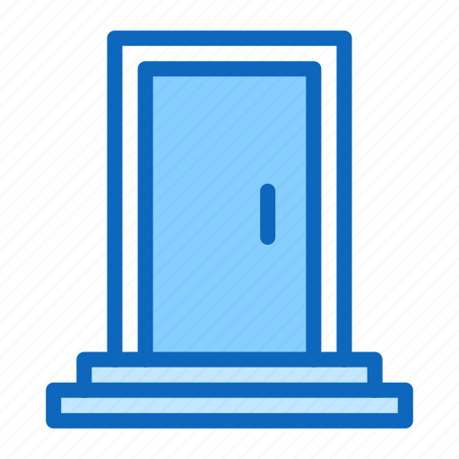 Closed, door, doorway, entry icon - Download on Iconfinder