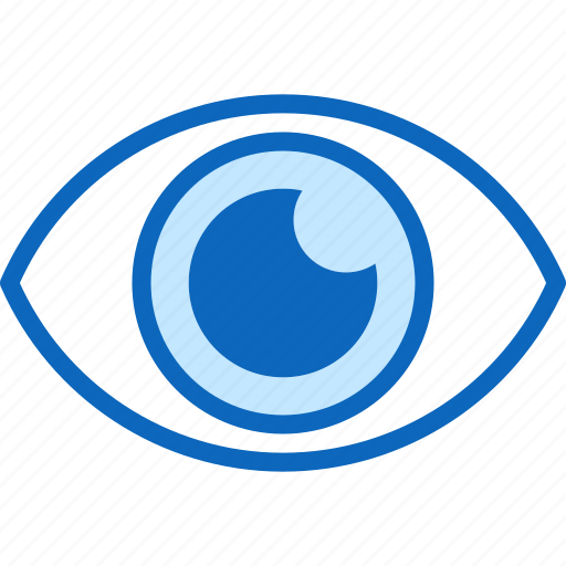 Eye, eyeball, look, see, view icon - Download on Iconfinder