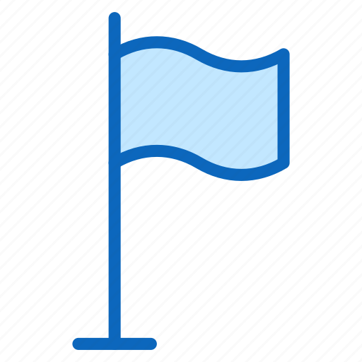 Flag, flagpole, location, milestone icon - Download on Iconfinder