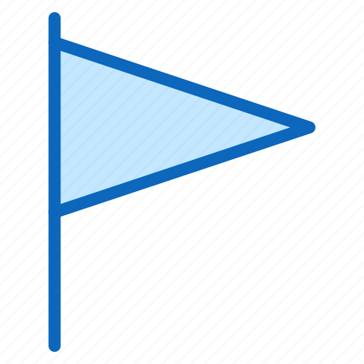 Flag, flagpole, location, milestone, navigation icon - Download on Iconfinder