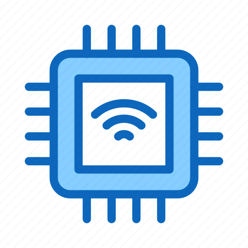 Chip, microchip, radio, rfid icon - Download on Iconfinder