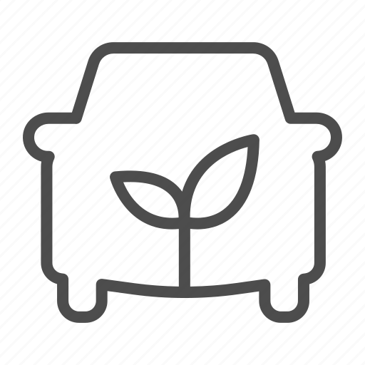 Sprout, plant, nature, leaf, car, environmental, automobile icon - Download on Iconfinder