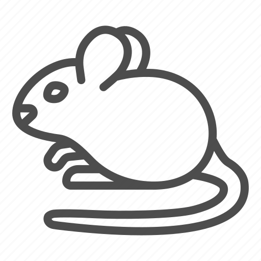 Animal, rat, tail, pet, nature, mouse, cute icon - Download on Iconfinder